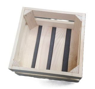 Skrzynka drewniana kosz na prezenty 20 x 34 x 12cm L245A
