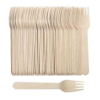 Widelce drewniane 16cm 100szt. 27-87
